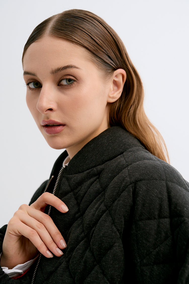 Quilted Down Aviator