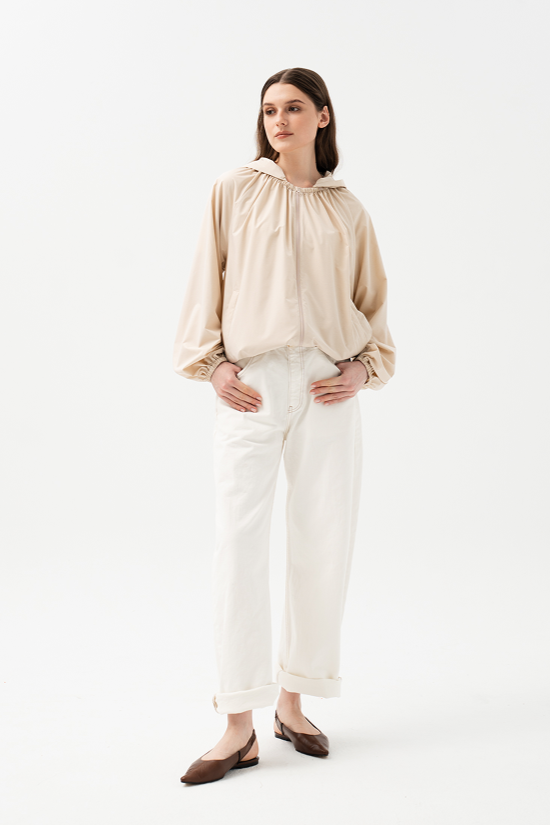 Elastic Collar Parka