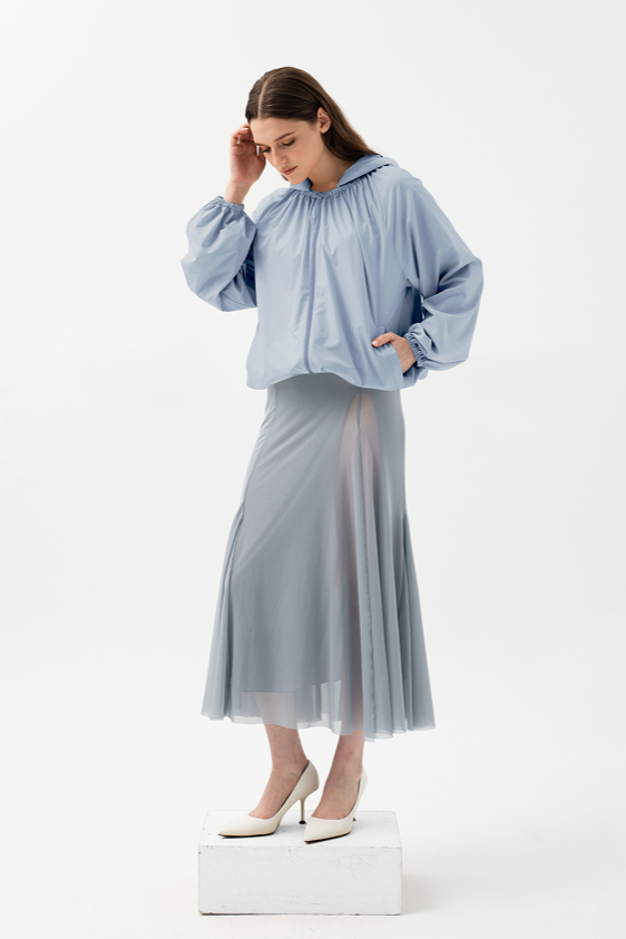 Elastic Collar Parka