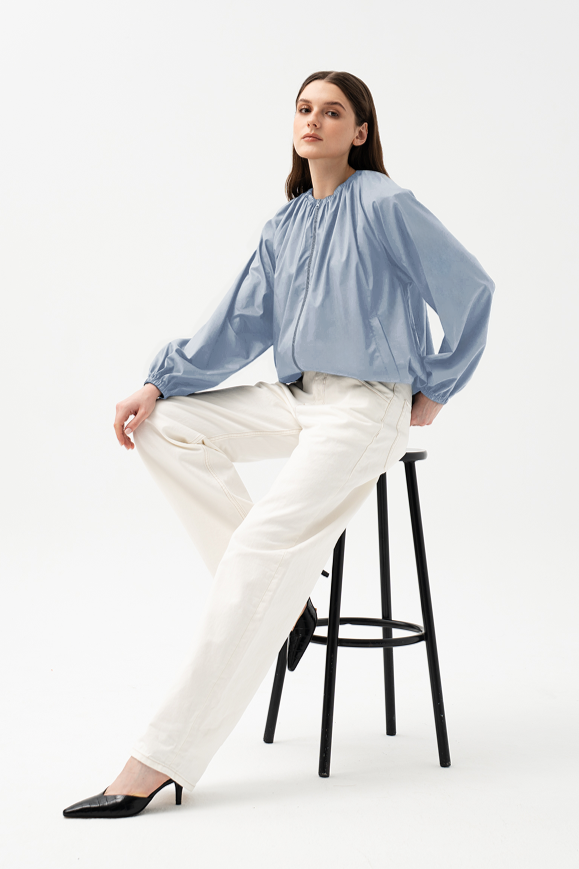 Elastic Collar Parka