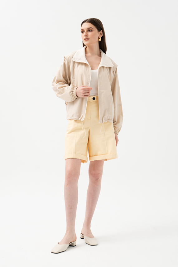 Reversible Parka With Gusset