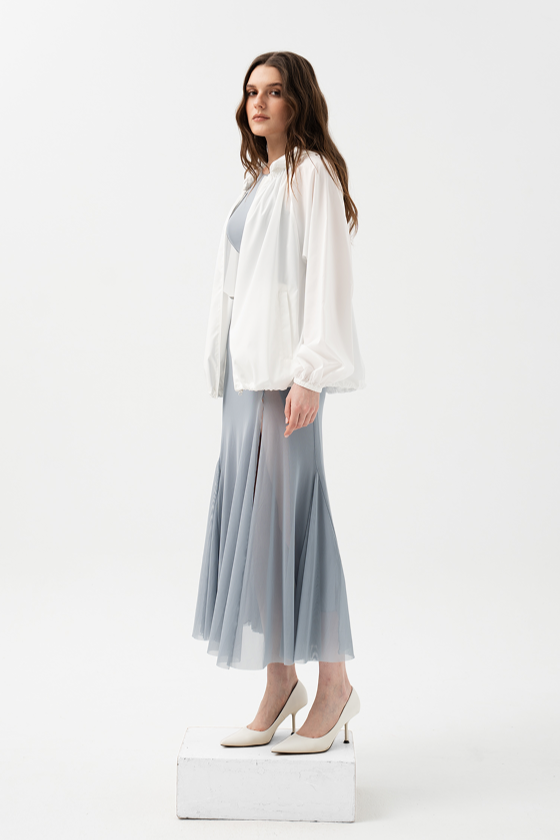 Elastic Collar Parka