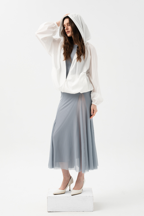 Elastic Collar Parka