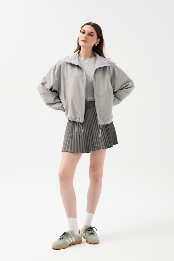 Reversible Parka With Gusset