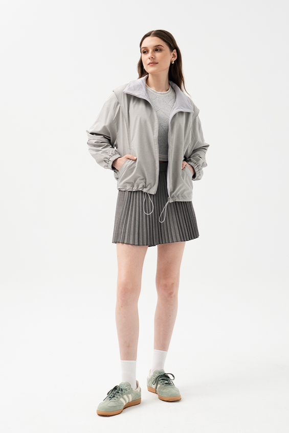 Reversible Parka With Gusset