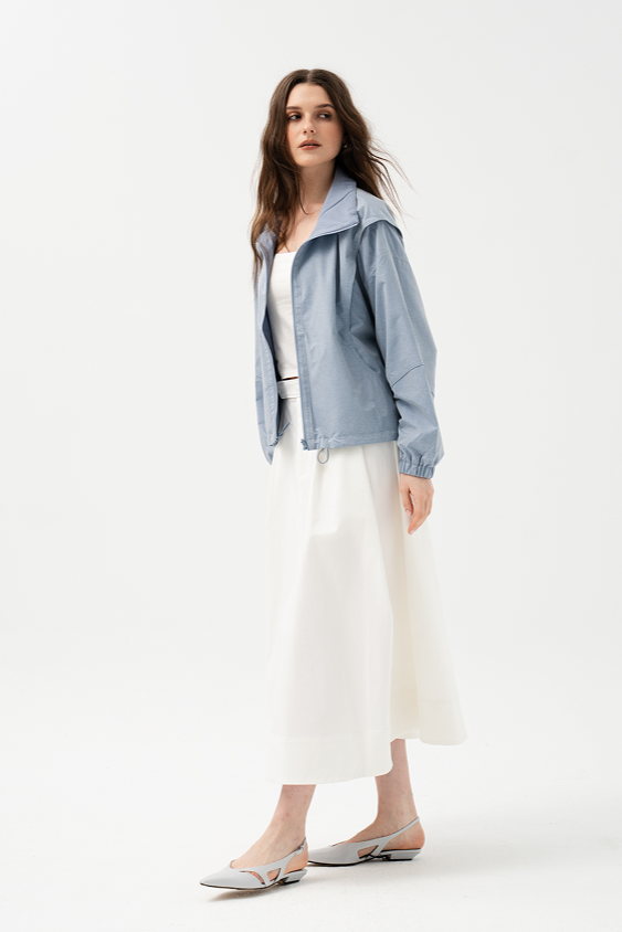 Reversible Parka With Gusset