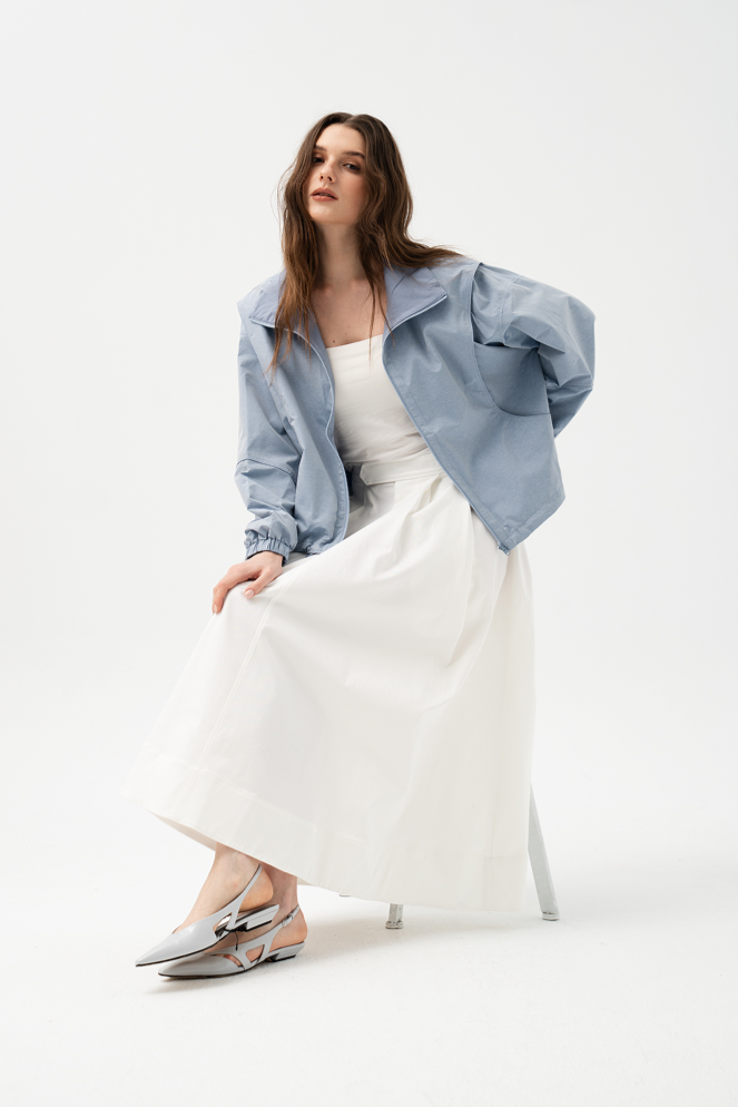 Reversible Parka With Gusset