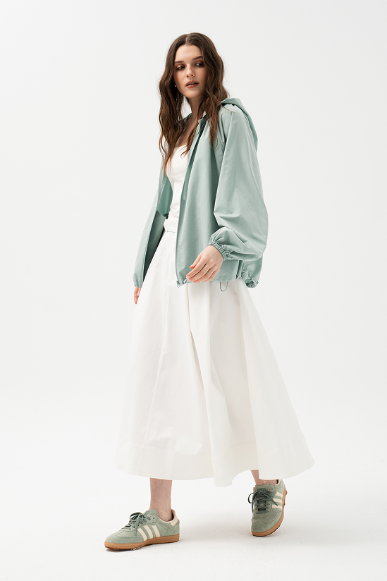 Elastic Collar Parka