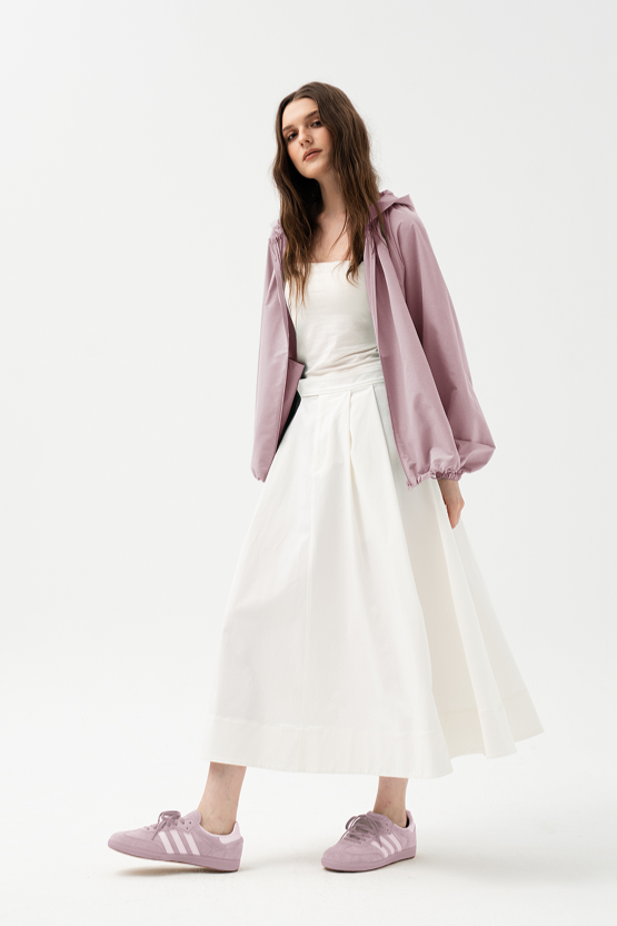 Elastic Collar Parka