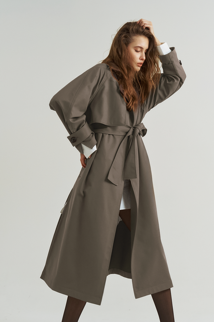 Wrap Trench Coat
