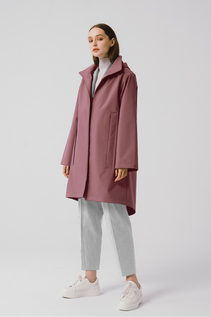 Hooded Rain Coat
