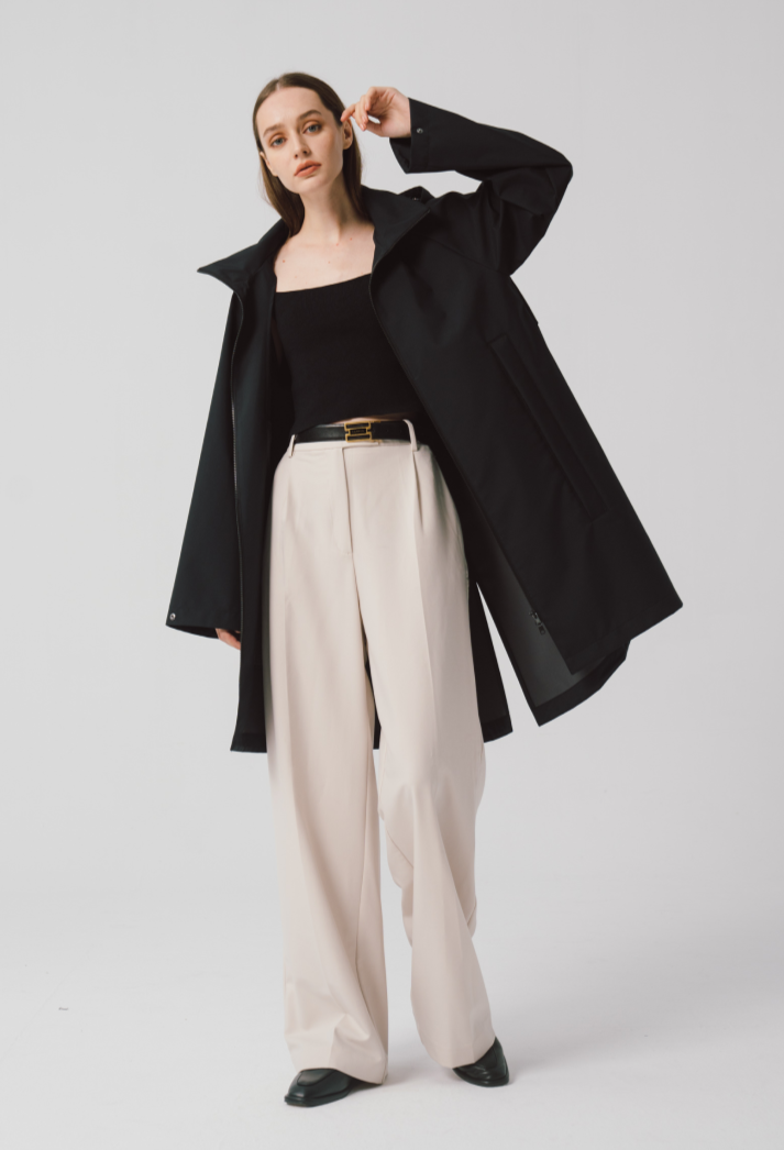 Hooded Rain Coat