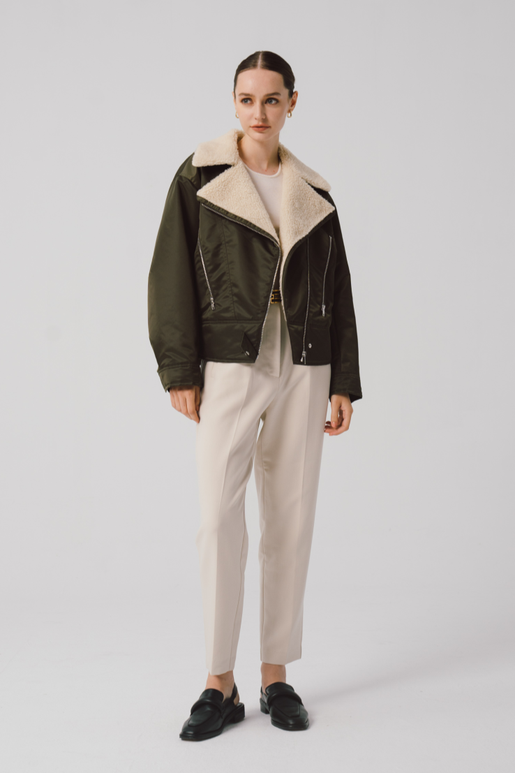 Padded Aviator Jacket