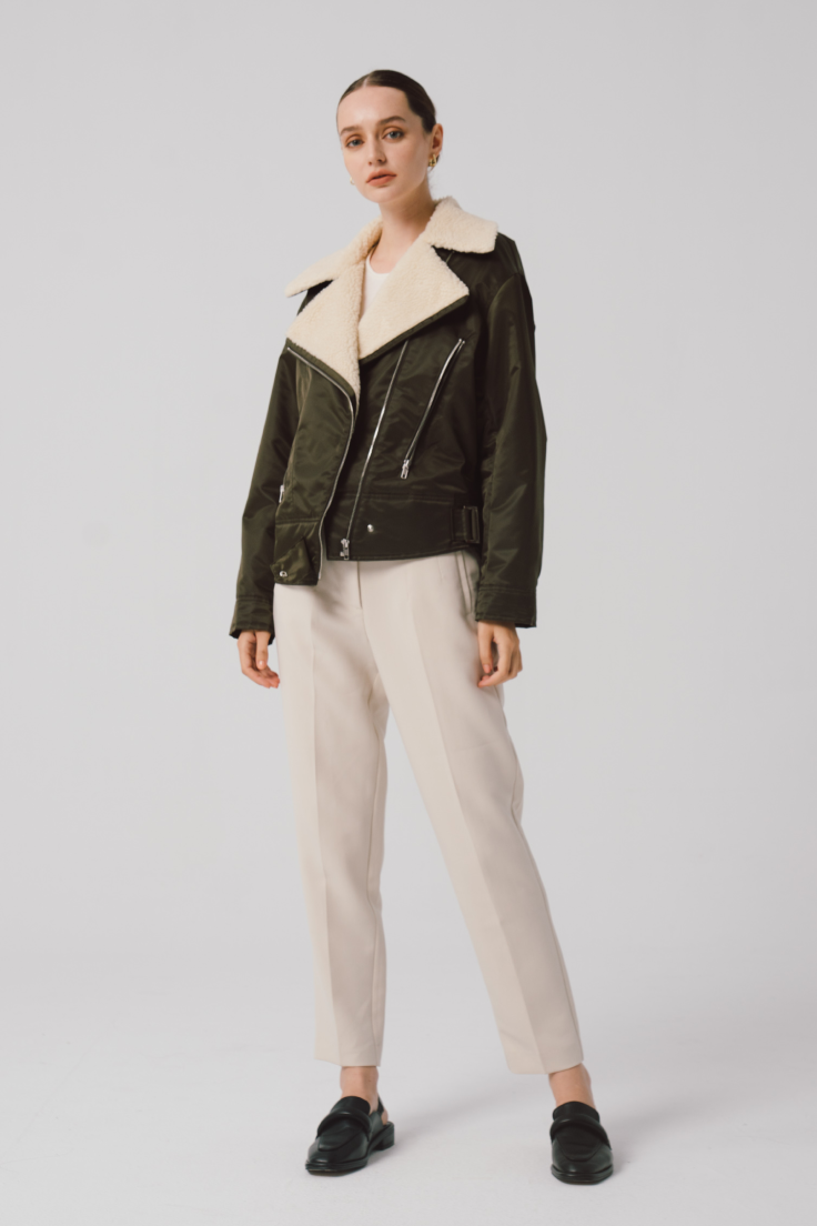 Padded Aviator Jacket