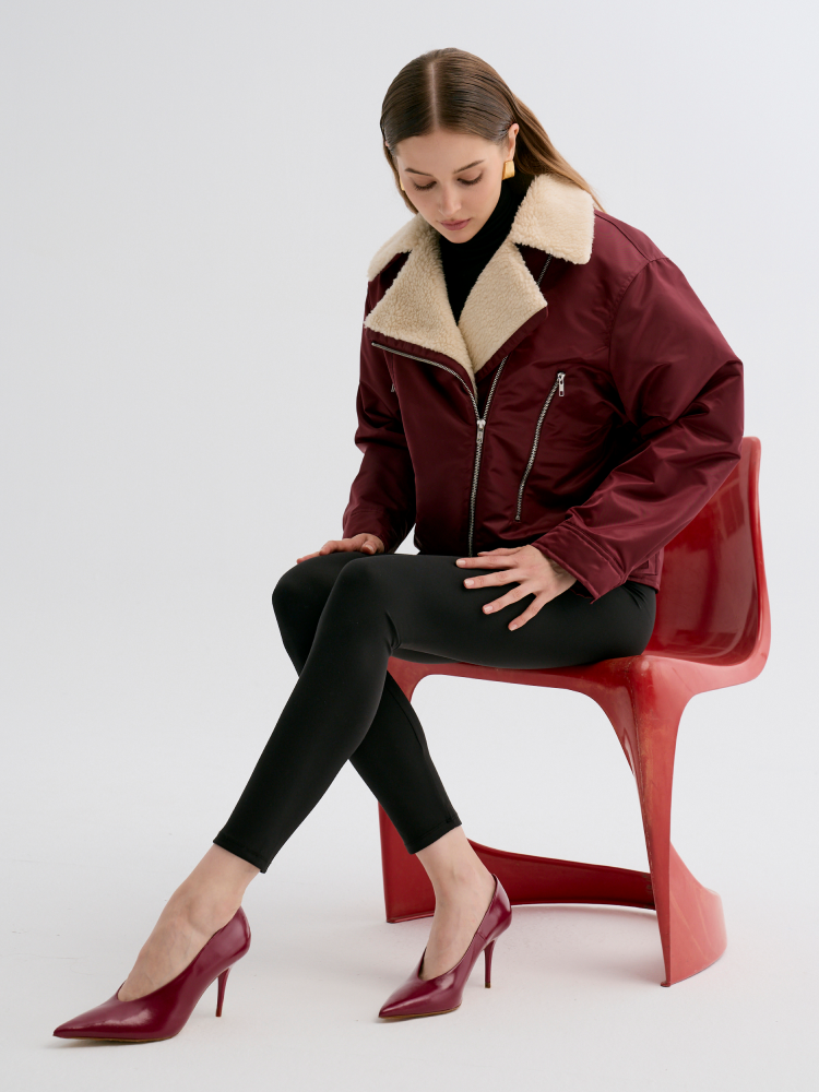 Padded Aviator Jacket