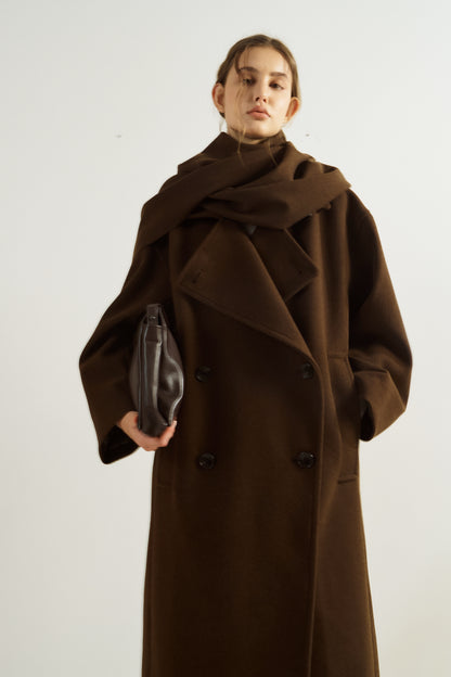 高訂仿呢保暖大衣