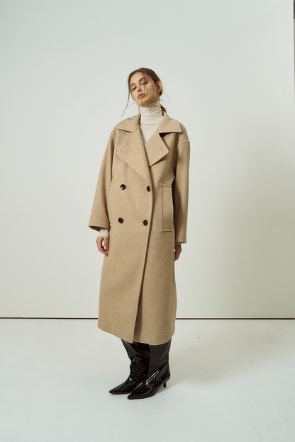 高訂仿呢保暖大衣