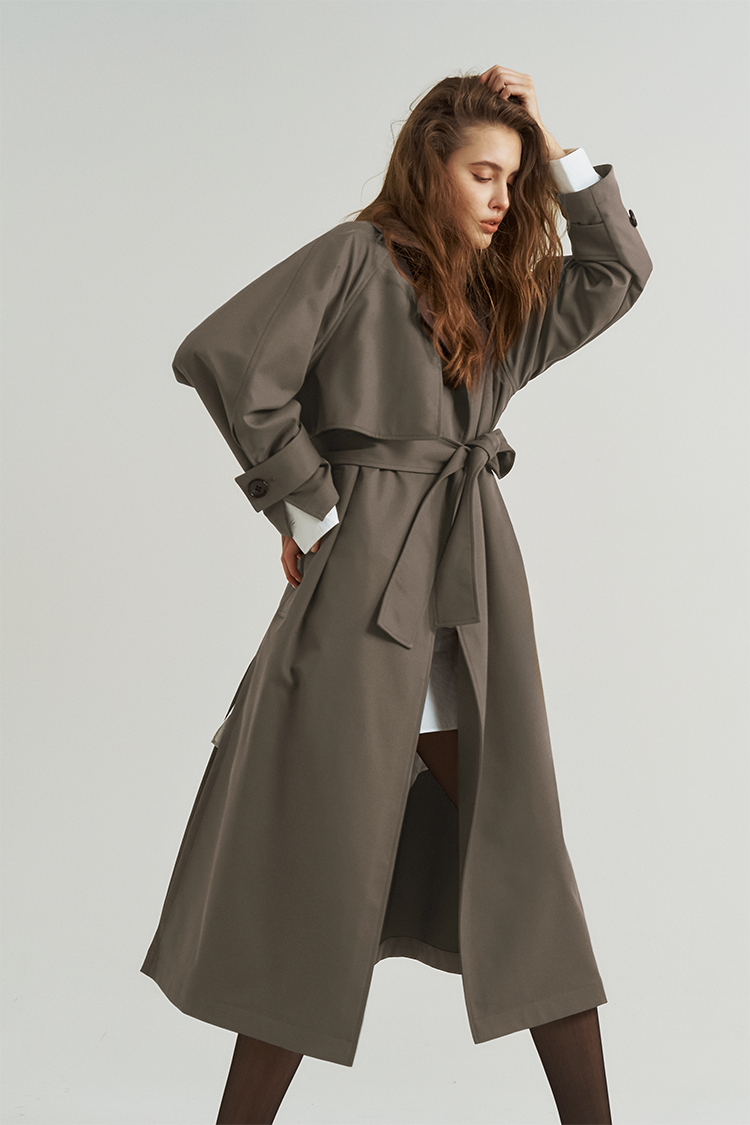 Wrap Trench Coat