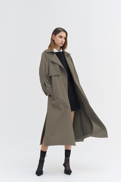Wrap Trench Coat