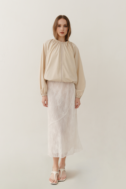 Elastic Collar Parka