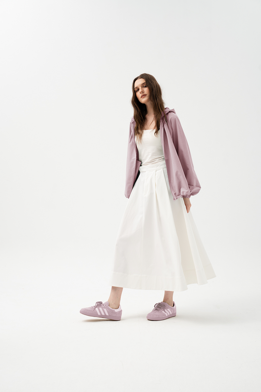 Elastic Collar Parka