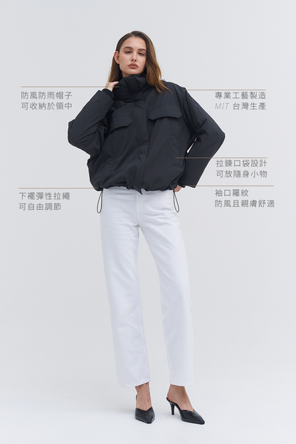 W25A010 Contrast Padded Jacket
