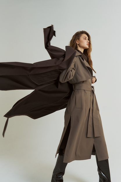 Wrap Trench Coat